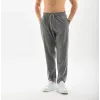Unisex Çizgili Eşofman Altı - Füme - 96067 Unisex Çizgili Eşofman Altı - Füme - 96067