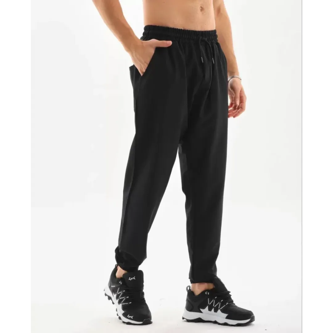 Unisex Lastik Paçalı Eşofman Altı - Siyah - 96070 Unisex Lastik Paçalı Eşofman Altı - Siyah - 96070