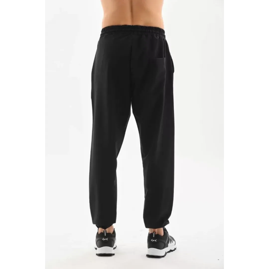Unisex Lastik Paçalı Eşofman Altı - Siyah - 96070 Unisex Lastik Paçalı Eşofman Altı - Siyah - 96070