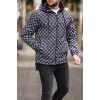 Unisex Kapüşonlu İçi Astarlı Yağmurluk - Siyah - 97916 Unisex Kapüşonlu İçi Astarlı Yağmurluk - Siyah - 97916