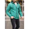 Unisex Kapüşonlu İçi Astarlı Yağmurluk - Zümrüt - 97919 Unisex Kapüşonlu İçi Astarlı Yağmurluk - Zümrüt - 97919