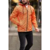 Unisex Kapüşonlu İçi Astarlı Yağmurluk - Turuncu - 97922 Unisex Kapüşonlu İçi Astarlı Yağmurluk - Turuncu - 97922