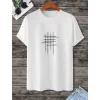 Unisex Baskılı Oversize T-Shirt - Beyaz - 99808 Unisex Baskılı Oversize T-Shirt - Beyaz - 99808