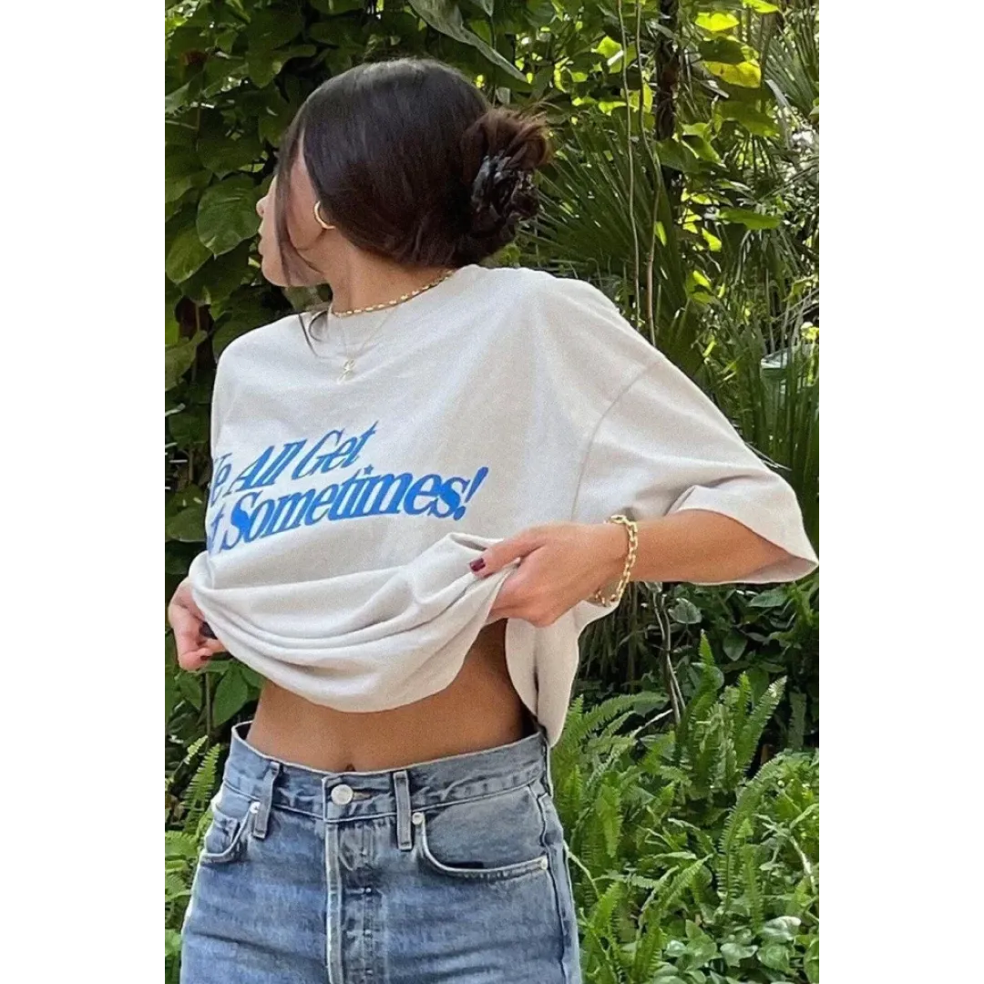 Unisex Baskılı Oversize T-Shirt - Beyaz - 99809 Unisex Baskılı Oversize T-Shirt - Beyaz - 99809