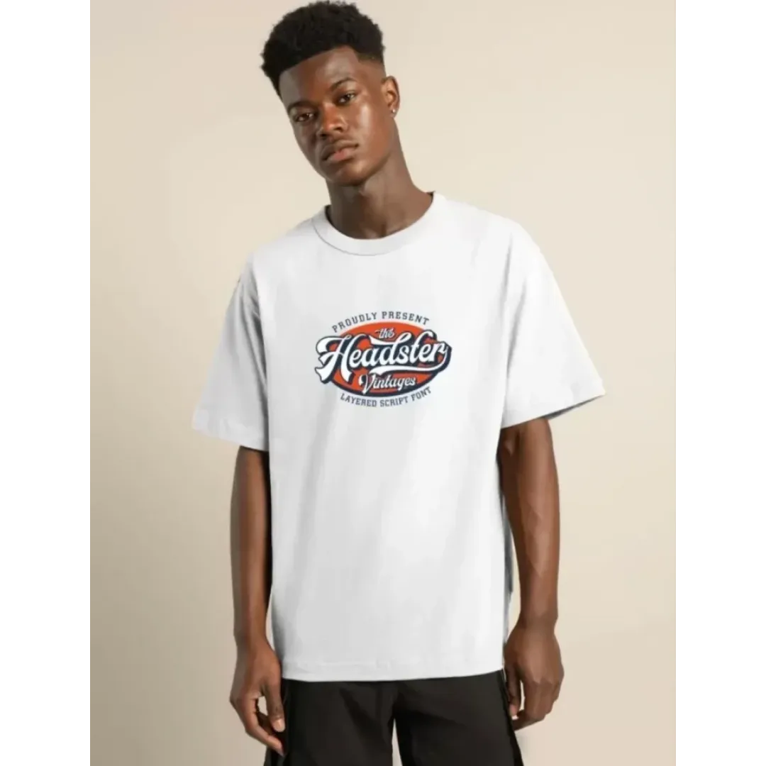 Unisex Baskılı Oversize T-Shirt - Beyaz - 101317 Unisex Baskılı Oversize T-Shirt - Beyaz - 101317
