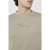 Unisex Bisiklet Yaka Slim Fit T-Shirt- Açık Yeşil - 101453 Unisex Bisiklet Yaka Slim Fit T-Shirt- Açık Yeşil - 101453