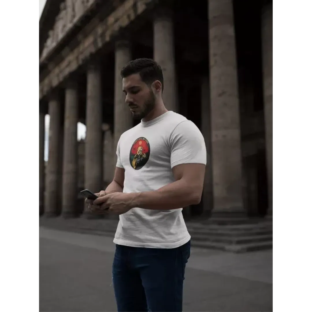 Unisex Bisiklet Yaka Baskılı Oversize T-Shirt - Beyaz - 102083 Unisex Bisiklet Yaka Baskılı Oversize T-Shirt - Beyaz - 102083