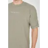 Unisex Jakar Kumaş Rahat Kol T-Shirt - Açık Yeşil - 102725 Unisex Jakar Kumaş Rahat Kol T-Shirt - Açık Yeşil - 102725