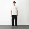 Unisex Bisiklet Yaka Baskılı Oversize T-Shirt - Beyaz - 104379 Unisex Bisiklet Yaka Baskılı Oversize T-Shirt - Beyaz - 104379