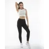 Yüksek Bel Celik Tayt - Siyah - 104381 Yüksek Bel Celik Tayt - Siyah - 104381