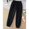 Unisex Basic Eşofman Altı - Siyah - 104560 Unisex Basic Eşofman Altı - Siyah - 104560