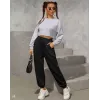 Unisex Basic Eşofman Altı - Siyah - 104560 Unisex Basic Eşofman Altı - Siyah - 104560