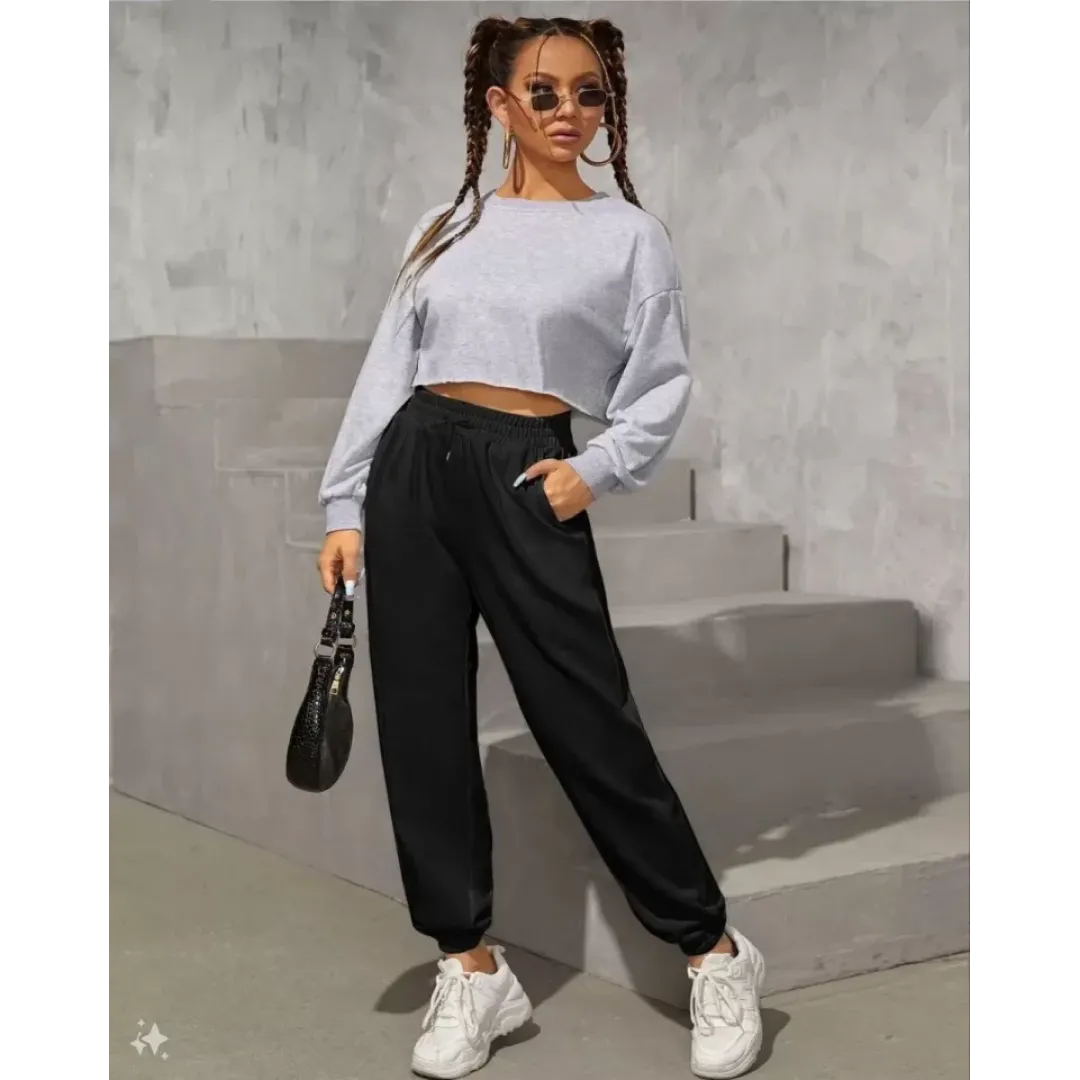 Unisex Basic Eşofman Altı - Siyah - 104560 Unisex Basic Eşofman Altı - Siyah - 104560