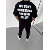 Unisex Bisiklet Yaka Baskılı Oversize T-Shirt - Siyah - 106724 Unisex Bisiklet Yaka Baskılı Oversize T-Shirt - Siyah - 106724