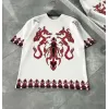 Unisex Bisiklet Yaka Baskılı Oversize T-Shirt - Beyaz - 108574 Unisex Bisiklet Yaka Baskılı Oversize T-Shirt - Beyaz - 108574