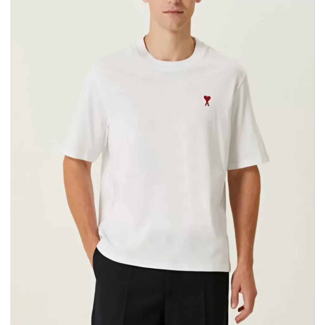Unisex Bisiklet Yaka Baskılı Oversize T-Shirt - Beyaz - 109028 Unisex Bisiklet Yaka Baskılı Oversize T-Shirt - Beyaz - 109028