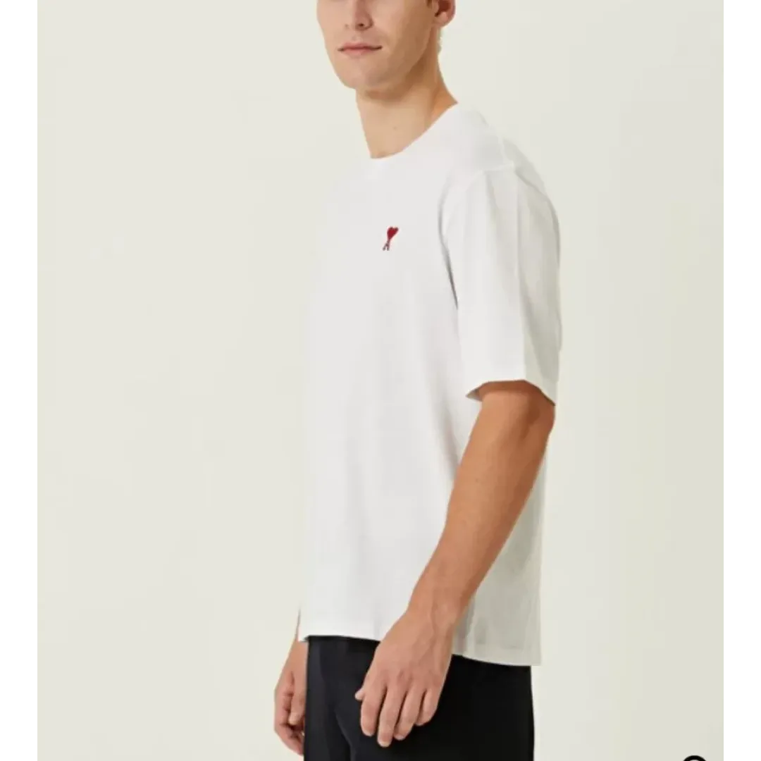 Unisex Bisiklet Yaka Baskılı Oversize T-Shirt - Beyaz - 109028 Unisex Bisiklet Yaka Baskılı Oversize T-Shirt - Beyaz - 109028