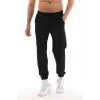 Unisex İki İplik Eşofman Altı - Siyah - 112877 Unisex İki İplik Eşofman Altı - Siyah - 112877