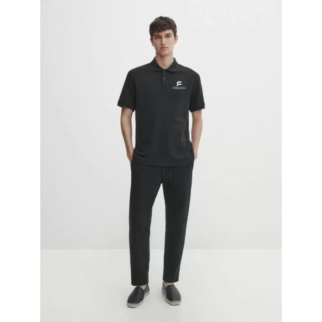 Yakası Düğmeli Yakalı Pike Baskılı T-Shirt - Beyaz - 118900 Yakası Düğmeli Yakalı Pike Baskılı T-Shirt - Beyaz - 118900