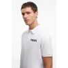 Yakası Düğmeli Yakalı Pike Baskılı T-Shirt - Beyaz - 118901 Yakası Düğmeli Yakalı Pike Baskılı T-Shirt - Beyaz - 118901