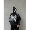 Unisex Uzun Kollu Kapşonlu Rüzgarlik - Siyah - 122971 Unisex Uzun Kollu Kapşonlu Rüzgarlik - Siyah - 122971