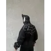 Unisex Uzun Kollu Kapşonlu Rüzgarlik - Siyah - 122971 Unisex Uzun Kollu Kapşonlu Rüzgarlik - Siyah - 122971