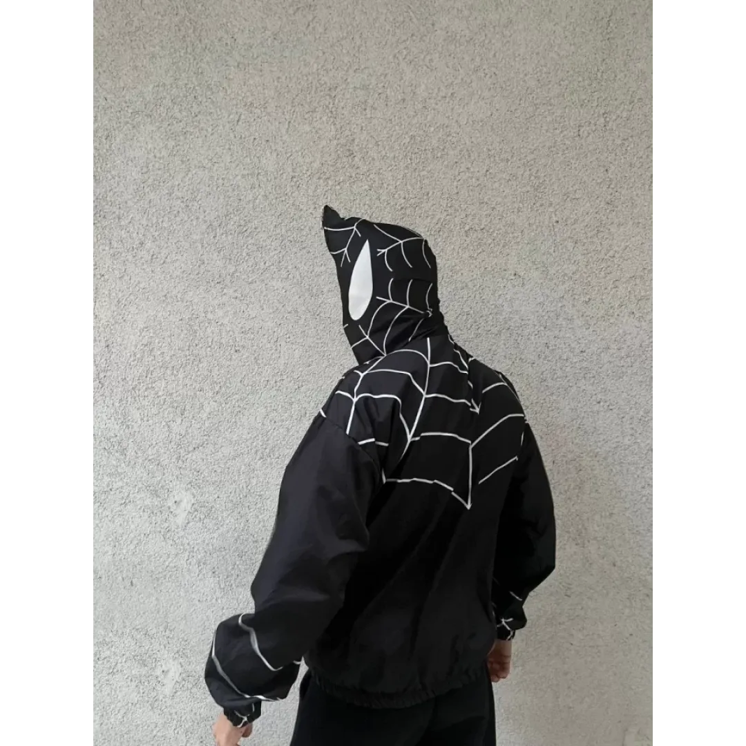 Unisex Uzun Kollu Kapşonlu Rüzgarlik - Siyah - 122971 Unisex Uzun Kollu Kapşonlu Rüzgarlik - Siyah - 122971