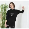 Unisex Bisiklet Yaka Baskılı Dokuma Triko - Siyah - 127231 Unisex Bisiklet Yaka Baskılı Dokuma Triko - Siyah - 127231