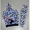 Unisex Pubg Bape X Shark Eşofman Takımı - Gri - 128062 Unisex Pubg Bape X Shark Eşofman Takımı - Gri - 128062
