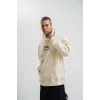 POLIZEI Premium Kalite Kapşonlu Dijital Patchli SweatShirt - Krem - 129437 POLIZEI Premium Kalite Kapşonlu Dijital Patchli SweatShirt - Krem - 129437