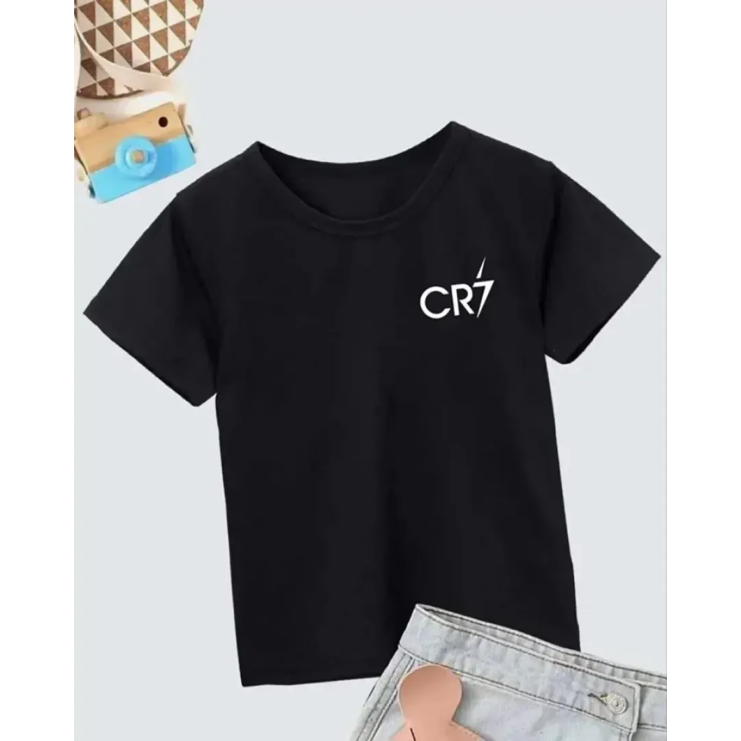 Erkek Çocuk Baskılı T-Shirt - Siyah - 130176 Erkek Çocuk Baskılı T-Shirt - Siyah - 130176