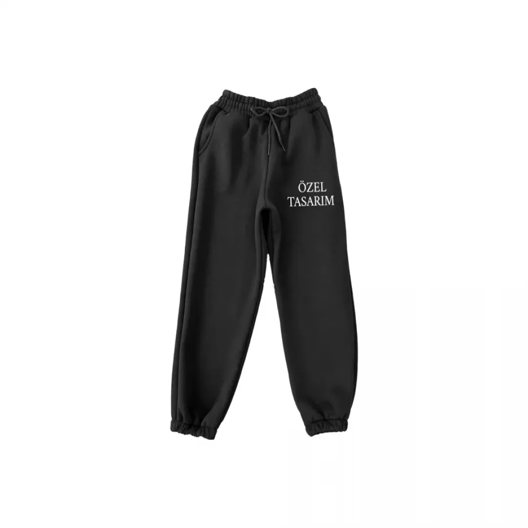 Özel Tasarım Unisex İki İplik Eşofman Altı - 130179 Özel Tasarım Unisex İki İplik Eşofman Altı - 130179