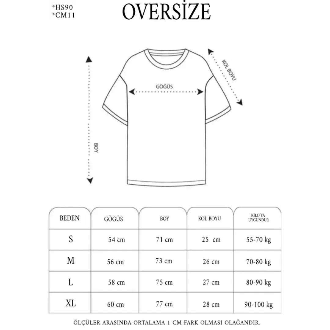 Tişört Tasarla Parçali İki İplik Oversize - 130180 Tişört Tasarla Parçali İki İplik Oversize - 130180