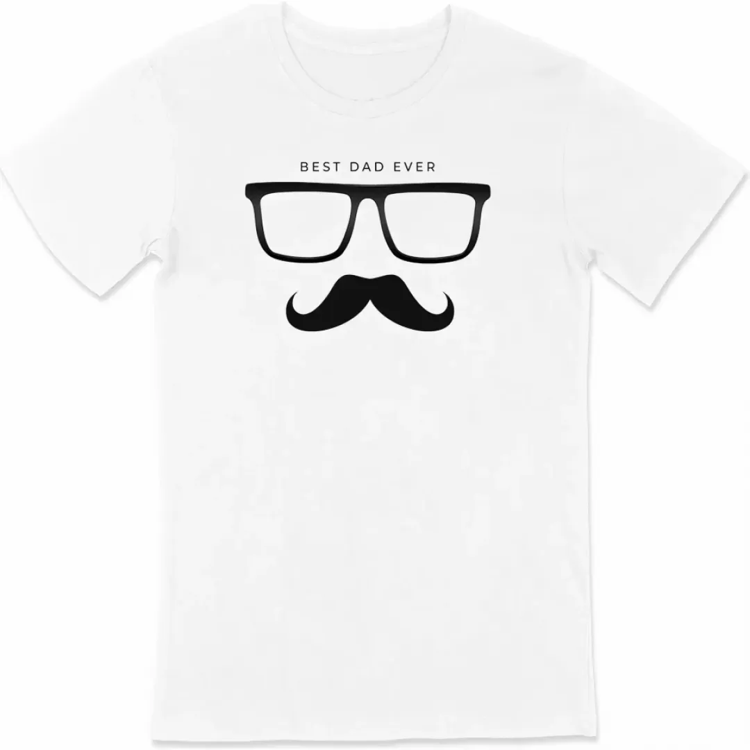 Babalar Günü Baskılı T-shirt - Beyaz - 130207 Babalar Günü Baskılı T-shirt - Beyaz - 130207