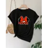 Anneler Günü Baskılı T-shirt - Siyah - 130210 Anneler Günü Baskılı T-shirt - Siyah - 130210