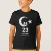 23 Nisan Çocuk Bayramı Baskılı Özel T-shirt - Siyah - 130217 23 Nisan Çocuk Bayramı Baskılı Özel T-shirt - Siyah - 130217