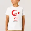 23 Nisan Çocuk Bayramı Baskılı Özel T-shirt - Beyaz - 130218 23 Nisan Çocuk Bayramı Baskılı Özel T-shirt - Beyaz - 130218