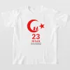 23 Nisan Çocuk Bayramı Baskılı Özel T-shirt - Beyaz - 130218 23 Nisan Çocuk Bayramı Baskılı Özel T-shirt - Beyaz - 130218