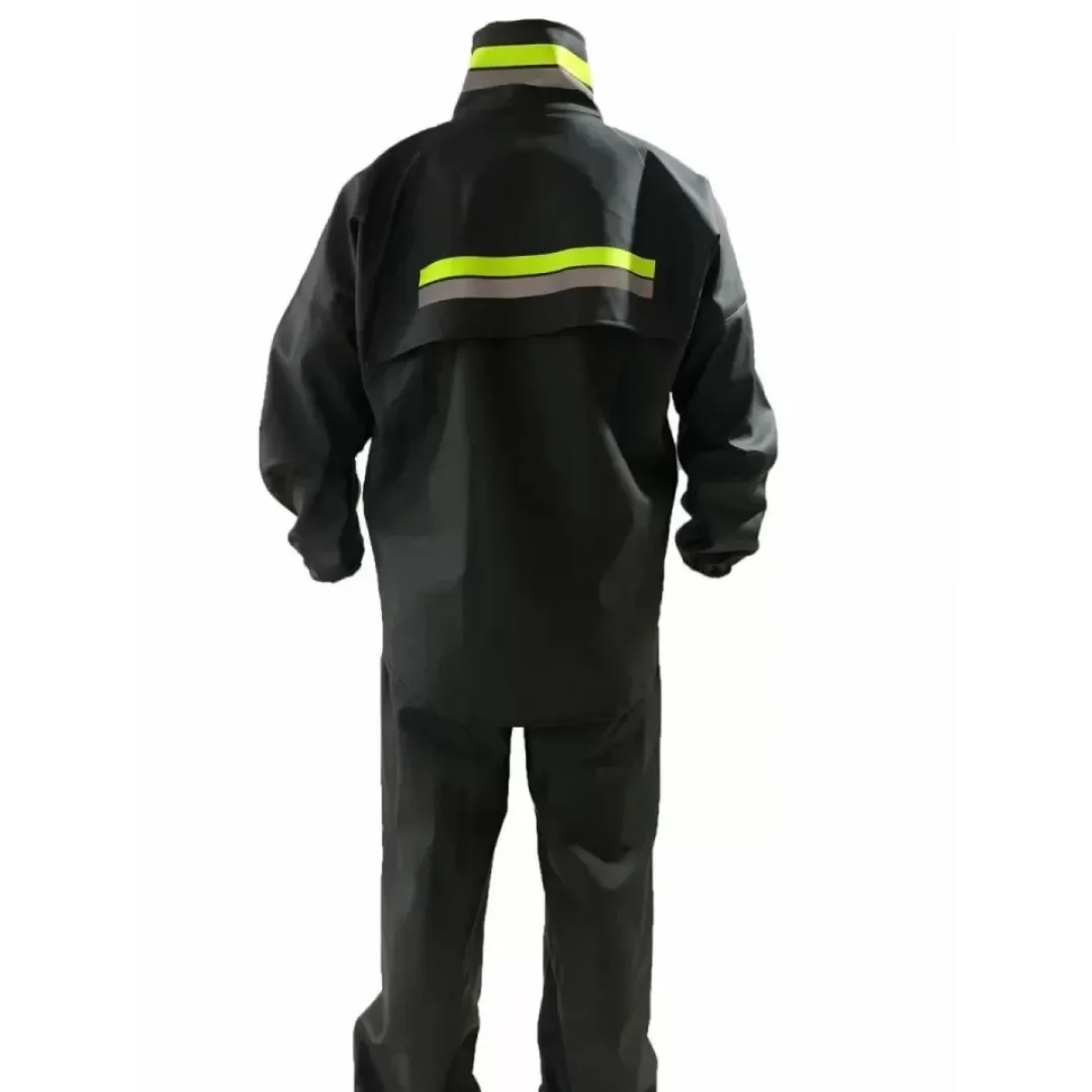 Unisex Tam Kalıp Motorcu Kurye Su Gecirmez Yağmurluk Takım - Siyah - 130287 Unisex Tam Kalıp Motorcu Kurye Su Gecirmez Yağmurluk Takım - Siyah - 130287