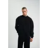 Uzun Kol Bisiklet Yaka Basic SweatShirt - Siyah - 130430 Uzun Kol Bisiklet Yaka Basic SweatShirt - Siyah - 130430