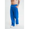Unisex Boru Paça Baggy Eşofman Pantalon - Mavi - 130445 Unisex Boru Paça Baggy Eşofman Pantalon - Mavi - 130445