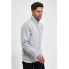 Oversize Yarım Farmuarlı Yakalı Basic SweatShirt - Gri 130675 Oversize Yarım Farmuarlı Yakalı Basic SweatShirt - Gri 130675