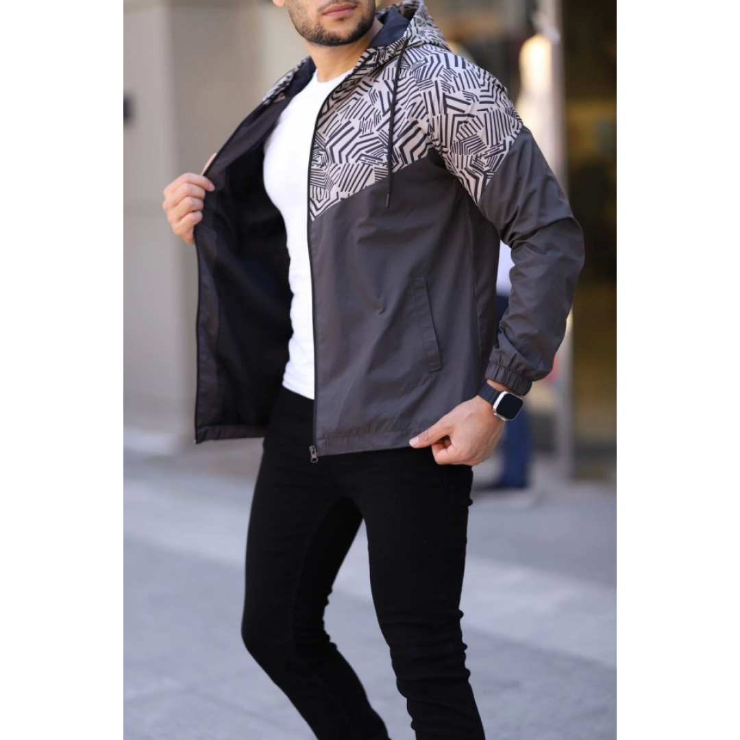 Unisex Kapüşonlu İçi Astarlı Yağmurluk - Kahve - 130872 Unisex Kapüşonlu İçi Astarlı Yağmurluk - Kahve - 130872