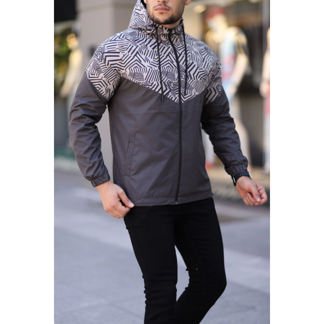 Unisex Kapüşonlu İçi Astarlı Yağmurluk - Kahve - 130872 Unisex Kapüşonlu İçi Astarlı Yağmurluk - Kahve - 130872