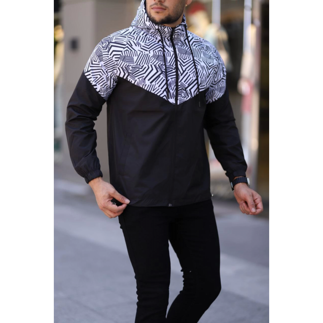 Unisex Kapüşonlu İçi Astarlı Yağmurluk - Siyah - 130874 Unisex Kapüşonlu İçi Astarlı Yağmurluk - Siyah - 130874