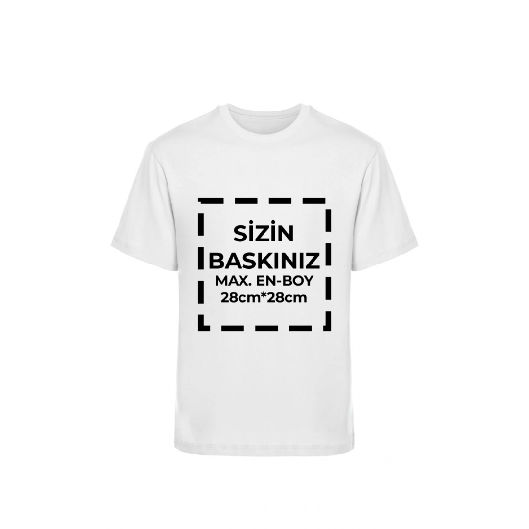 Tişört Tasarla 20/1 Kumaş - Beyaz - 130903 Tişört Tasarla 20/1 Kumaş - Beyaz - 130903