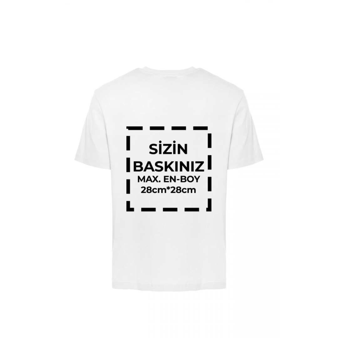 Tişört Tasarla 20/1 Kumaş - Beyaz - 130903 Tişört Tasarla 20/1 Kumaş - Beyaz - 130903