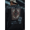 Uzun Kol Bisiklet Yaka Baskılı SweatShirt - Siyah 130904 Uzun Kol Bisiklet Yaka Baskılı SweatShirt - Siyah 130904