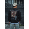 Uzun Kol Bisiklet Yaka Baskılı SweatShirt - Siyah 130904 Uzun Kol Bisiklet Yaka Baskılı SweatShirt - Siyah 130904