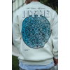 Üç İplik Bisiklet Yaka Baskılı SweatShirt - Beyaz 131070 Üç İplik Bisiklet Yaka Baskılı SweatShirt - Beyaz 131070
